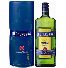 Ликер "Becherovka", metal box, 0.7 л