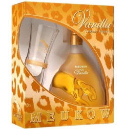 Ликер Meukow Vanilla, gift box with glass, 0.7 л