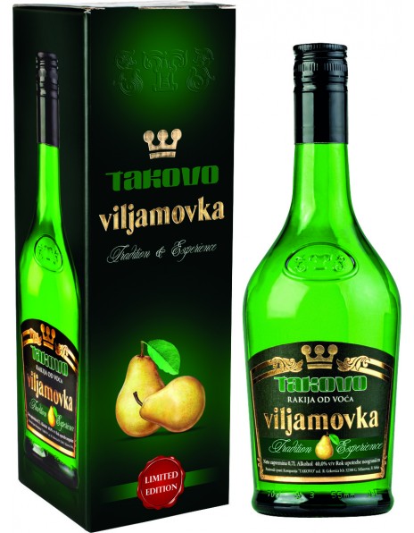 Ликер Takovo, "Viljamovka", gift box, 0.7 л