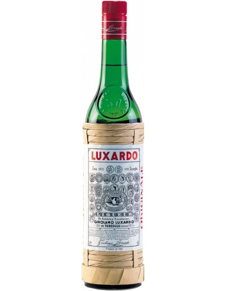 Ликер Luxardo, Maraschino Originale, braided straw wrapped bottle, 0.75 л