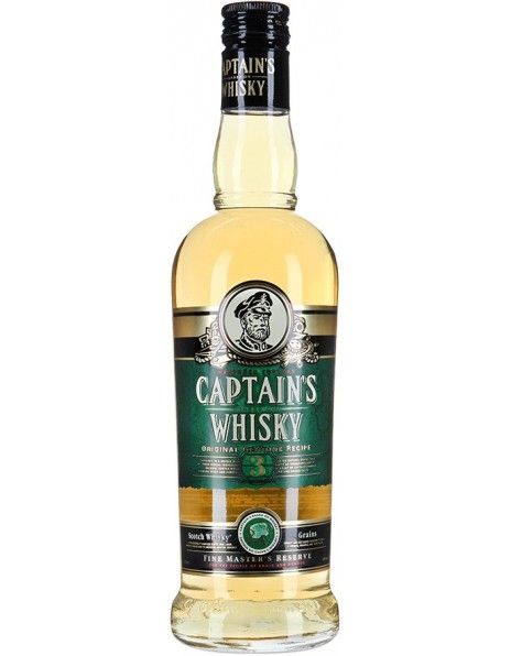 Ликер "Капитанский" на основе виски, настойка горькая, 0.5 л
