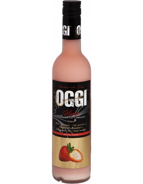 Ликер "Oggi" Strawberries &amp; Cream, 0.5 л