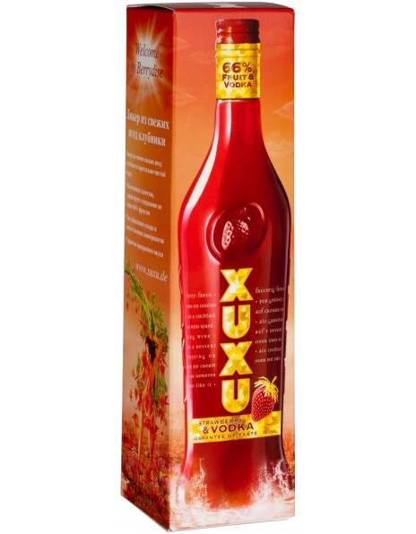 Ликер "XUXU" Strawberry &amp; Vodka, gift box, 0.5 л