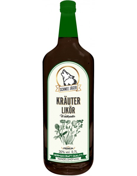 Ликер "Schnee Jager" Liqueur Herbs, 0.7 л