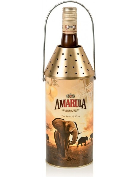 Ликер "Amarula" Marula Fruit Cream, gift box "Lantern", 0.7 л