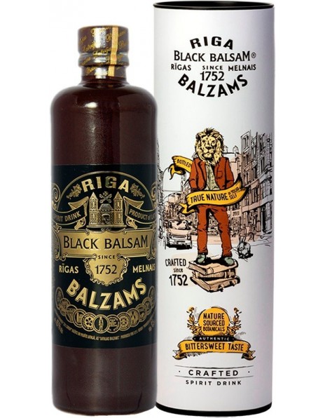 Ликер Riga Black Balsam, gift tube, 0.5 л